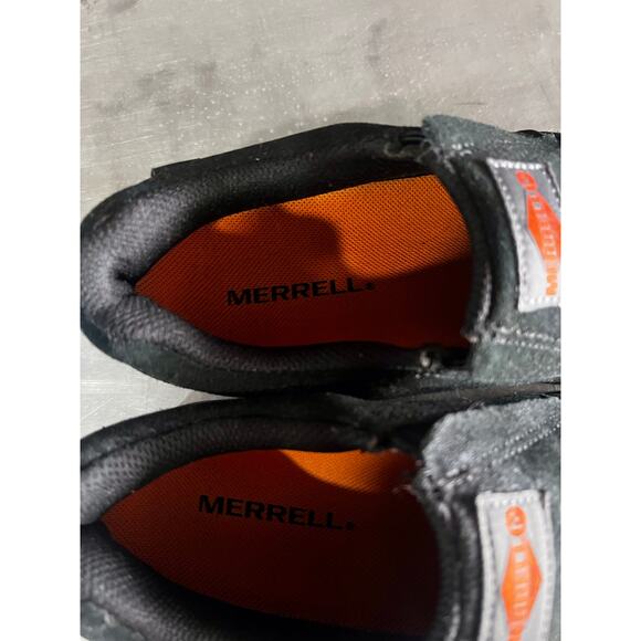 Merrell Women Windoc Steel Toe  Suede waterproof Work  shoes Sz 7.5 Black - Picture 7 of 11